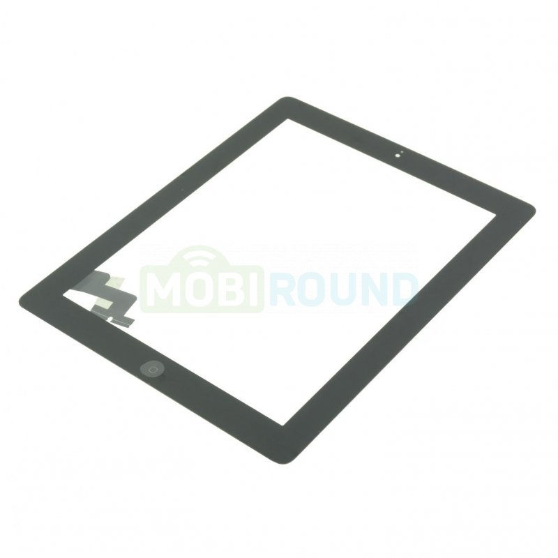 Тачскрин для Apple iPad 2 + кнопка Home, черный