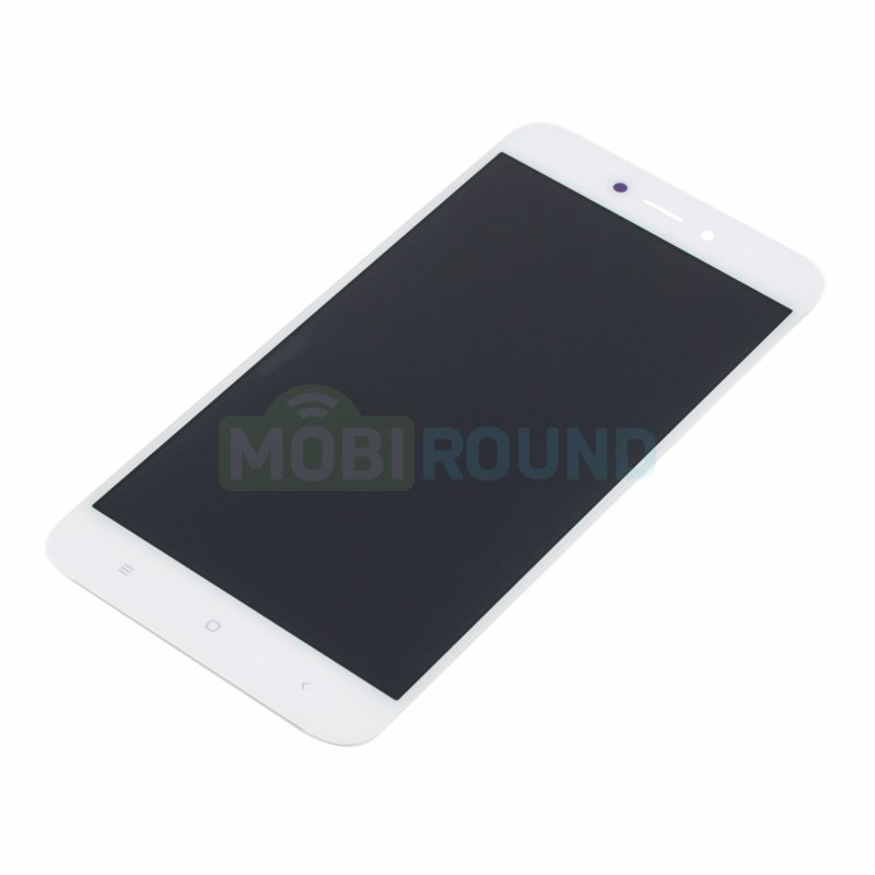 Дисплей для Xiaomi Redmi 5A / Redmi Go (в сборе с тачскрином) белый, AAA