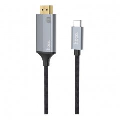 Кабель Hoco UA13 HDMI-Type-C, 1.8 м (серый)