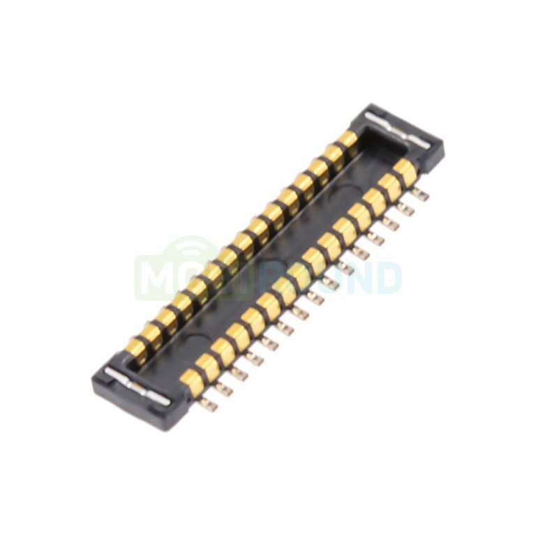 Коннектор под шлейф дисплея на плату для Samsung G355 Galaxy Core 2 Duos (30 pin)