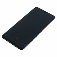 Дисплей для Samsung A505 Galaxy A50 (в сборе с тачскрином) в рамке (черный, orig100)