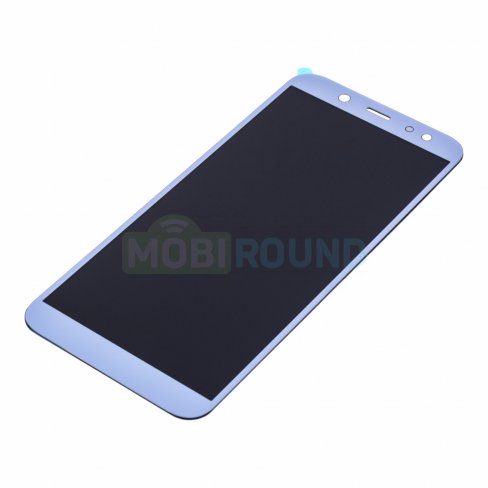 Дисплей для Samsung A600 Galaxy A6 (2018) (в сборе с тачскрином) (голубой, аналог (TFT))