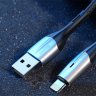 Дата-кабель Baseus Horizontal USB-Lightning (плетеный шнур / 2.4 A), 0.5 м
