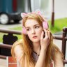 Наушники полноразмерные беспроводные Hoco W27 Cat Ear Wireless Headphones (Bluetooth)