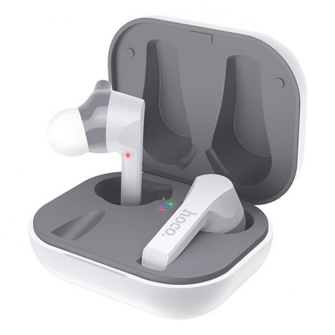 Наушники беспроводные Hoco ES34 Pleasure Wireless Headset (с боксом для зарядки) (Bluetooth) (белый)