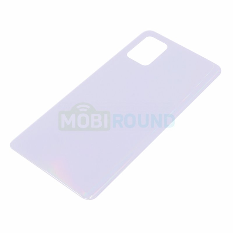 Задняя крышка для Samsung A715 Galaxy A71, белый, AA