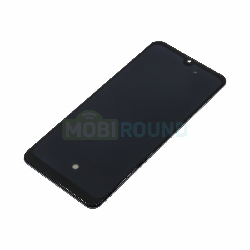 Дисплей для Samsung A315 Galaxy A31 (в сборе с тачскрином) в рамке, черный, AAA