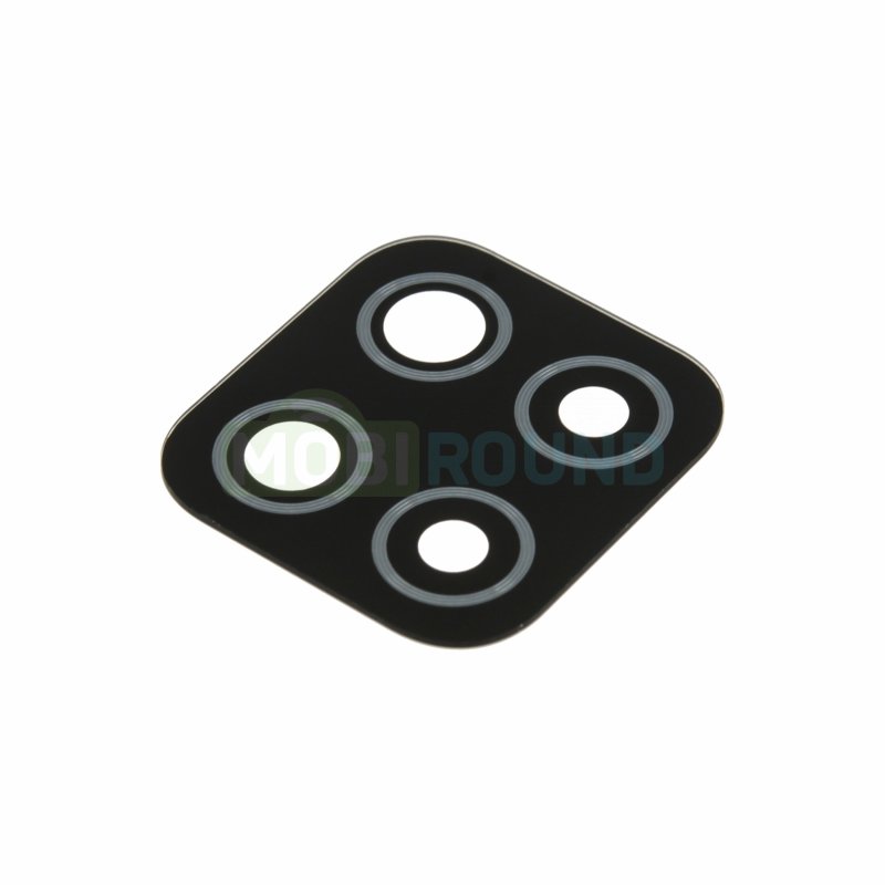 Стекло задней камеры для Samsung A125 Galaxy A12 / A127 Galaxy A12 Nacho / M127 Galaxy M12, черный