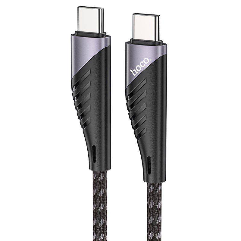 Дата-кабель Hoco U95 Type-C-Type-C (PD 60 Вт) 1.5 м, черный