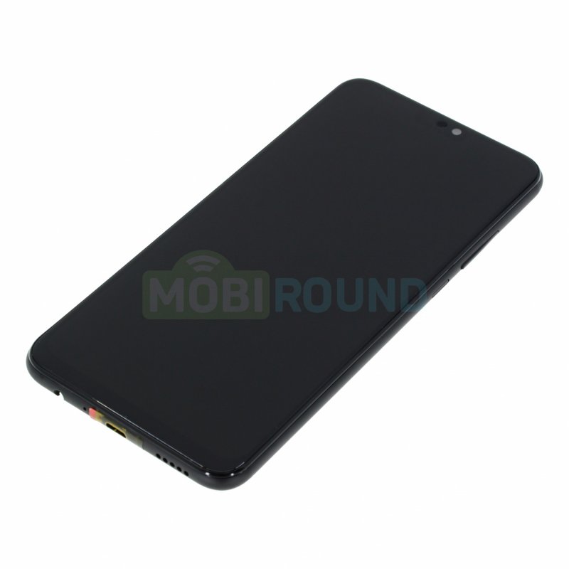 Дисплей для Huawei Honor 8X 4G (JSN-L21) Honor 8X Premium 4G / Honor 9X Lite 4G (в сборе с тачскрином) в рамке, черный, AA