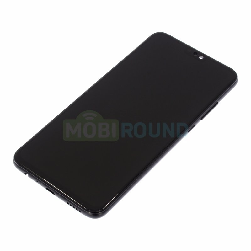 Дисплей для Huawei Honor 8X 4G (JSN-L21) Honor 8X Premium 4G / Honor 9X Lite 4G (в сборе с тачскрином) в рамке, черный, AAA