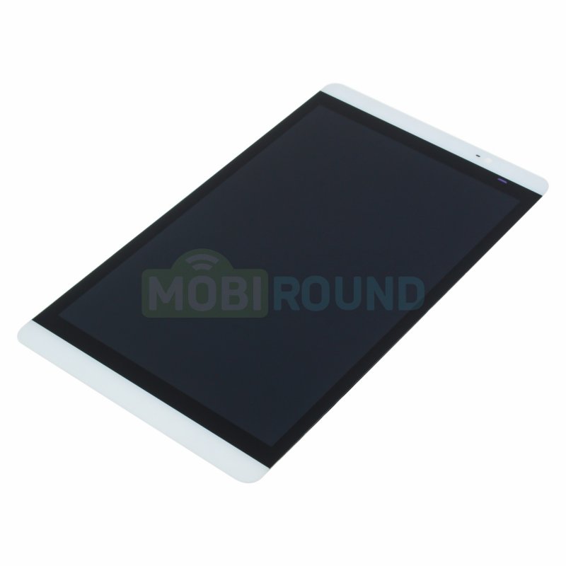 Дисплей для Huawei M2-801L MediaPad M2 8.0 4G (в сборе с тачскрином) белый, AAA