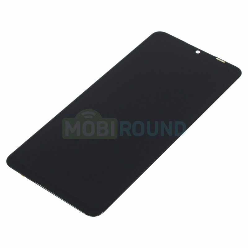 Дисплей для Samsung A022 Galaxy A02 (в сборе с тачскрином) черный, AAA