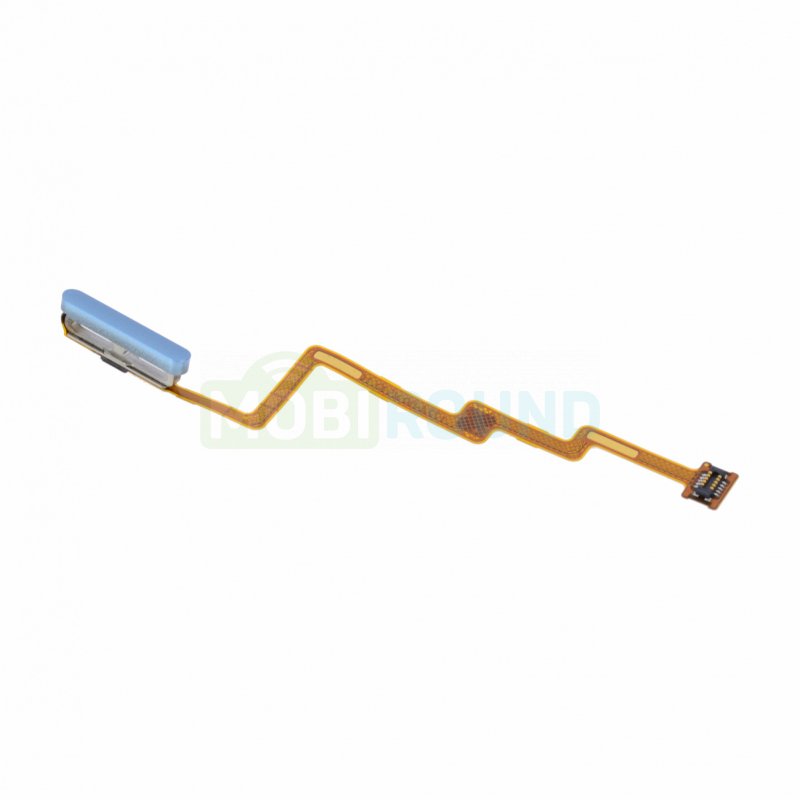 Кнопка (механизм) включения для POCO F3 5G, синий