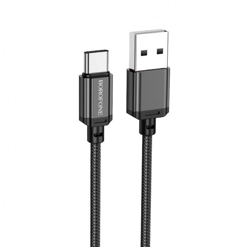 Дата-кабель Borofone BX87 USB-Type-C, 1 м, черный