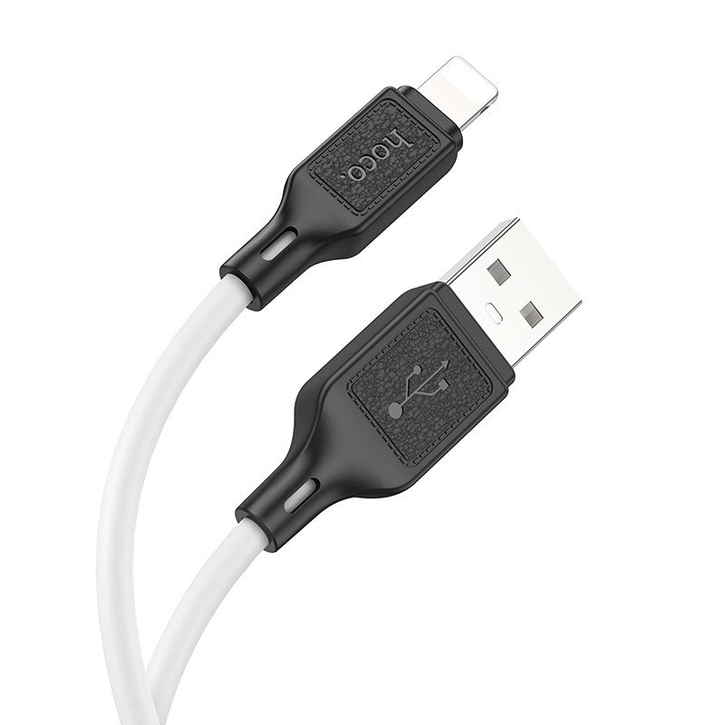 Дата-кабель Hoco X90 USB-Lightning, 1 м, белый