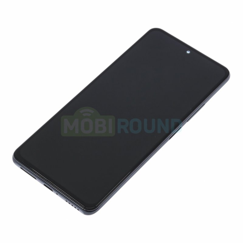 Дисплей для Xiaomi Mi 11i / POCO F3 5G (в сборе с тачскрином) в рамке, черный, 100%