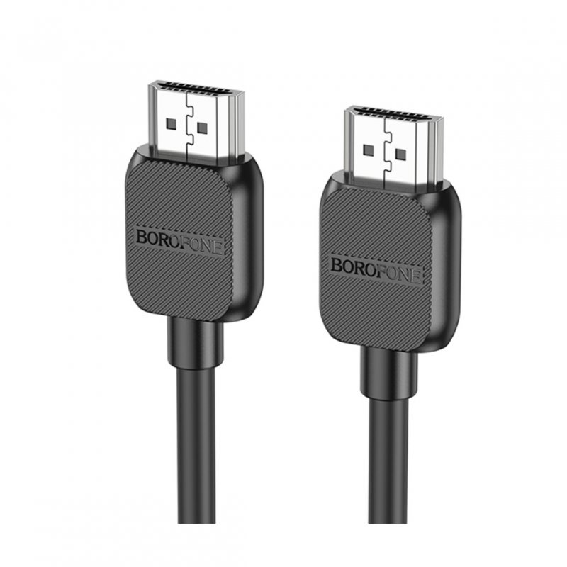 Кабель Borofone BUS02 HDMI-HDMI (4K) 1 м, черный