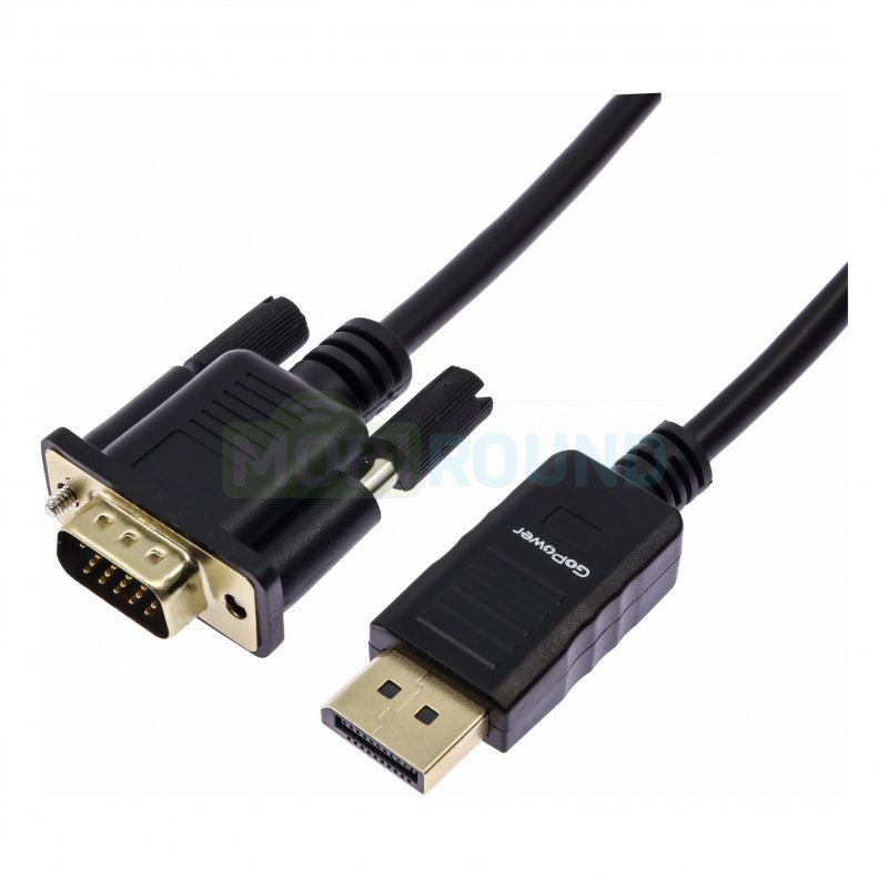 Кабель DisplayPort-VGA, 1.8 м