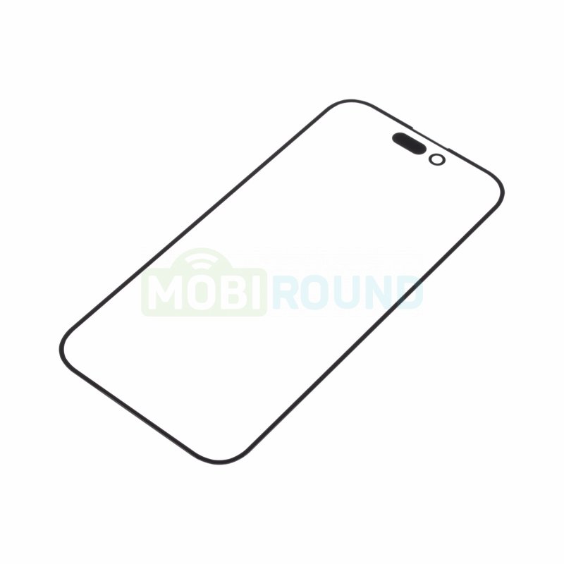 Стекло модуля + OCA для Apple iPhone 15 Pro, черный, AA