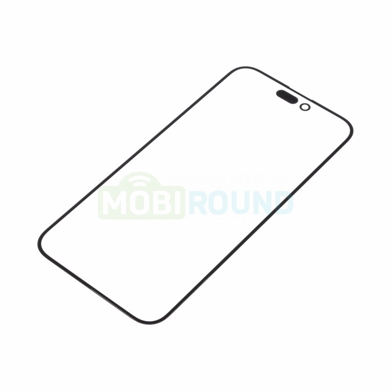 Стекло модуля + OCA для Apple iPhone 15 Pro Max, черный, AA