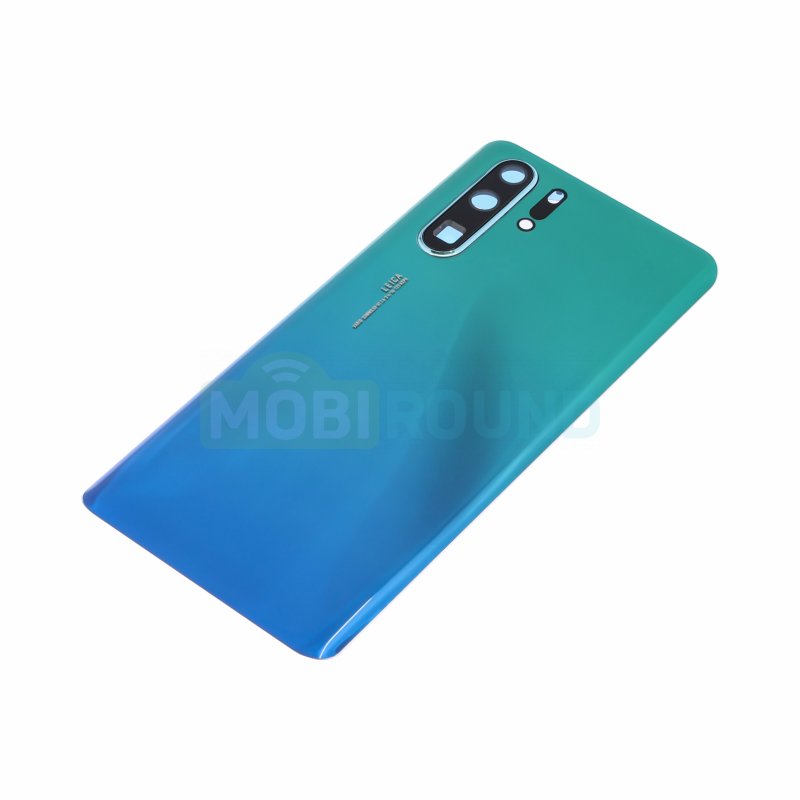 Задняя крышка для Huawei P30 Pro 4G (VOG-L29) синий с зеленым, AAA