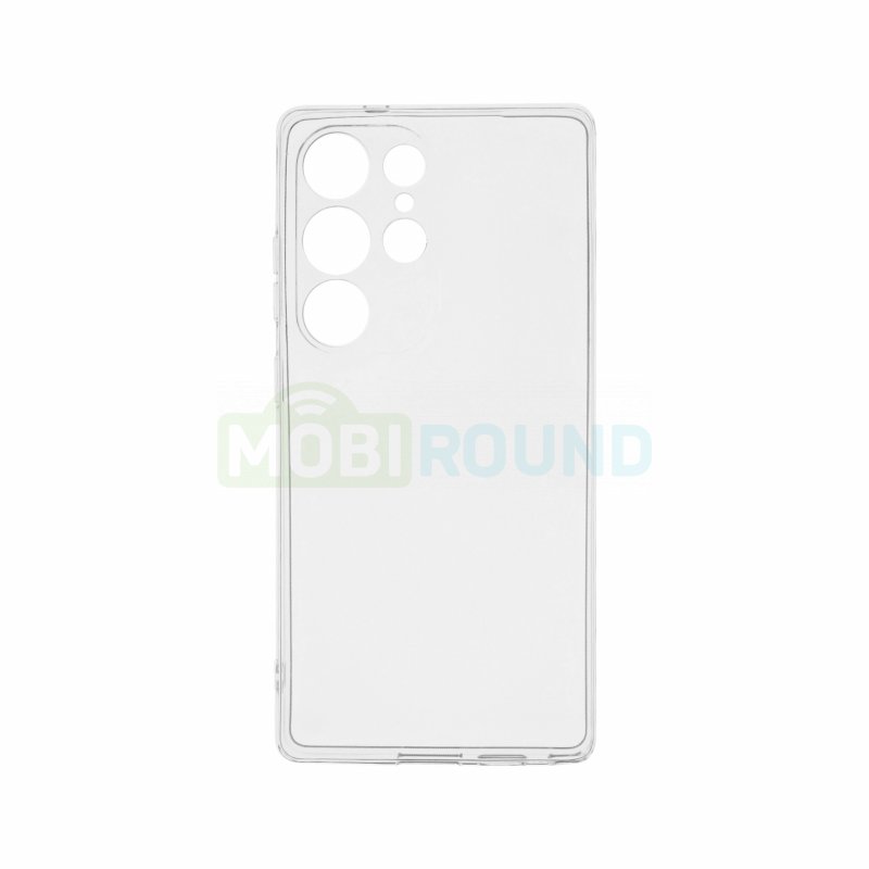Силиконовый чехол Ultra Slim для Samsung S938 Galaxy S25 Ultra 5G, прозрачный