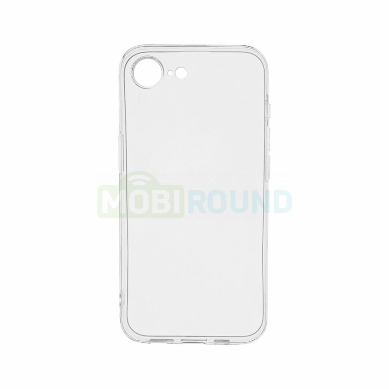 Силиконовый чехол Ultra Slim для Apple iPhone 16e, прозрачный