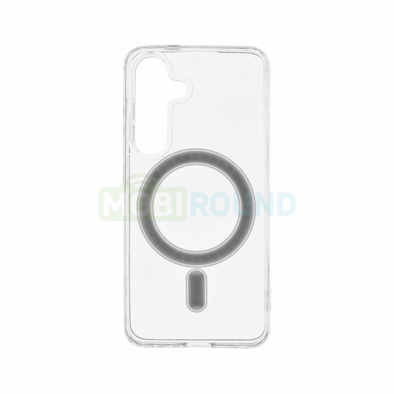 Силиконовый чехол Activ SM006 (MagSafe) для Samsung S931 Galaxy S25 5G, прозрачный