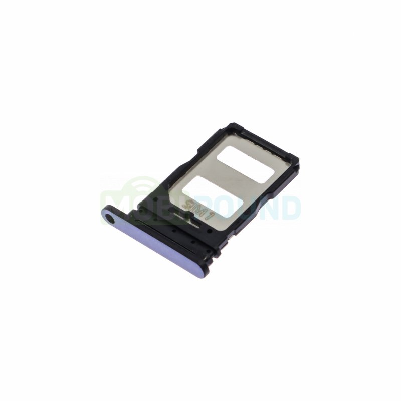 Держатель сим карты (SIM) для Tecno Spark 20 Pro Plus 4G, черный