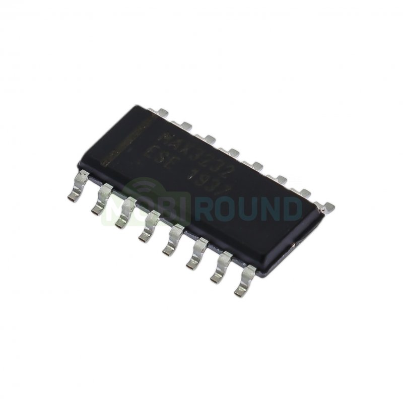 Приёмопередатчик RS-232 шины MAXIM MAX3232ESE+T (SO-16)