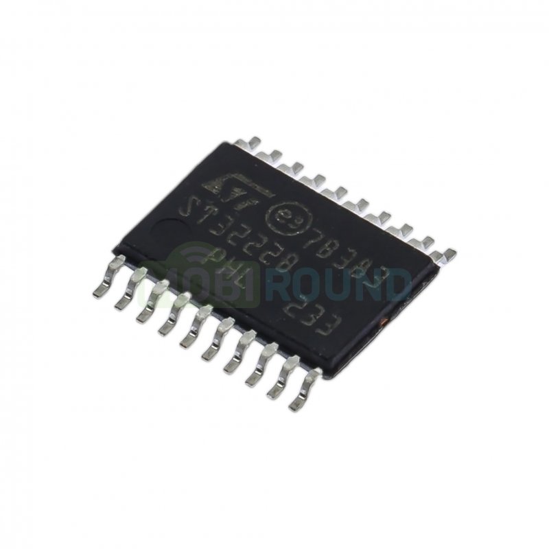 Приемопередатчик RS-232 STM ST3222B (TSSOP-20)