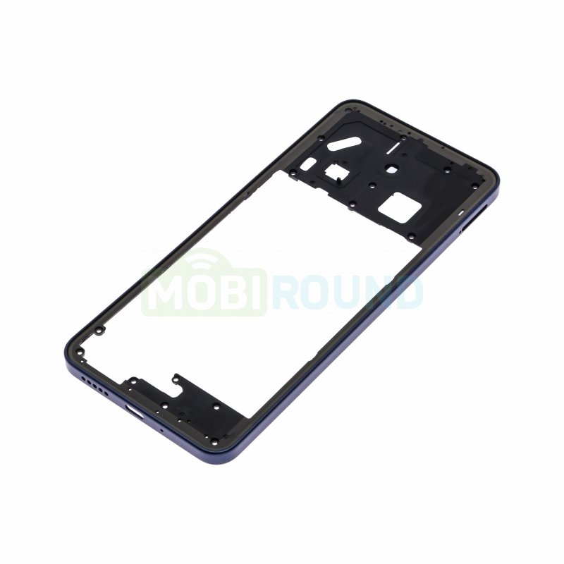 Средняя часть корпуса для Xiaomi Redmi 14C 4G, синий