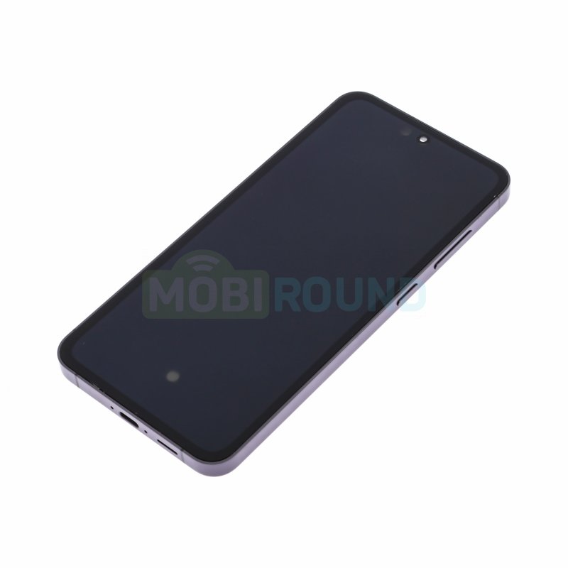 Дисплей для Samsung S721 Galaxy S24 FE 5G (в сборе с тачскрином) в рамке, черный, AAA