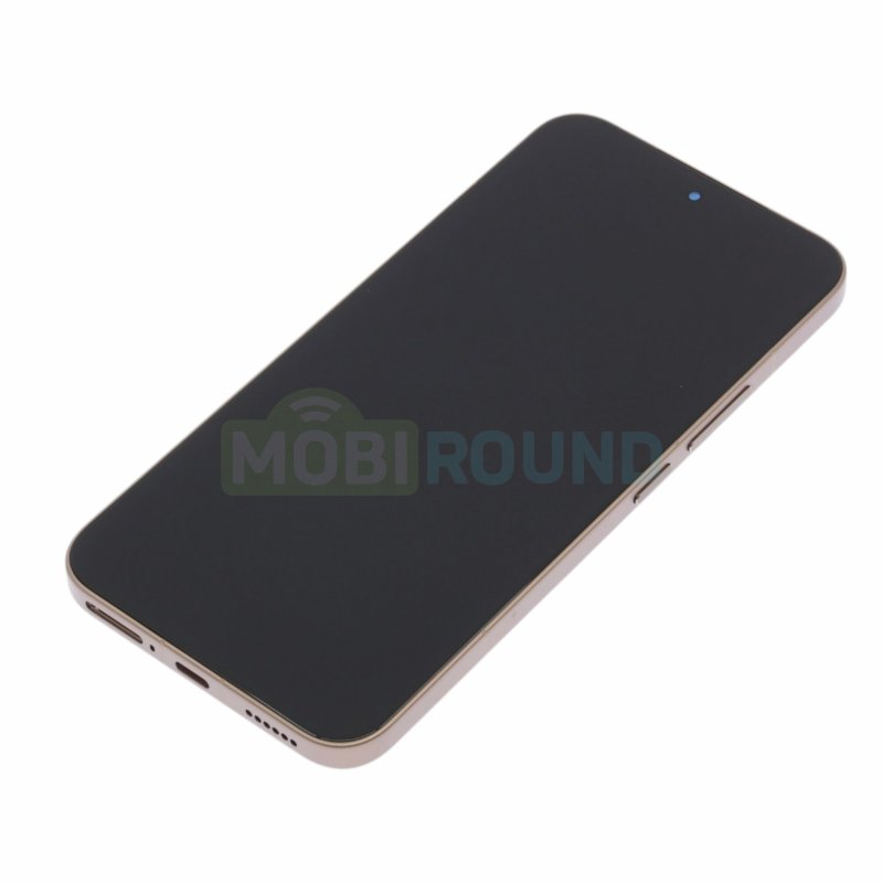 Дисплей для Xiaomi 15T Pro 5G (в сборе с тачскрином) в рамке, золото, 100%