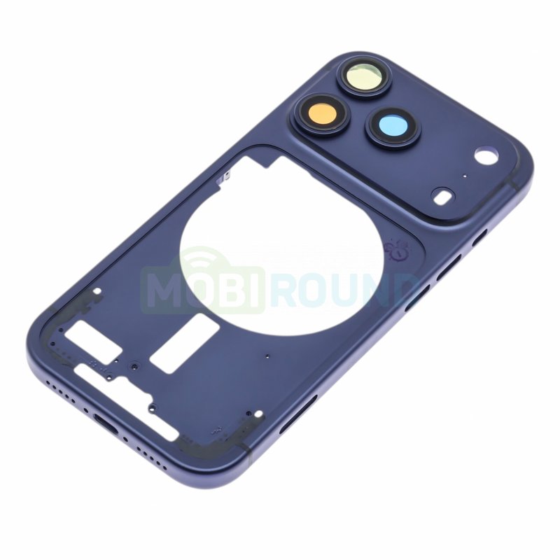 Средняя часть корпуса для Apple iPhone 17 Pro, синий