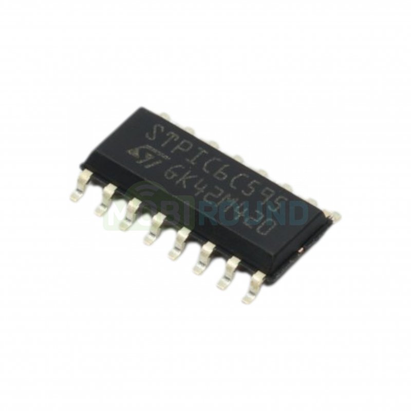 Сдвиговый регистр 8-раз. STM (STPIC6C595MTR (SO-16))