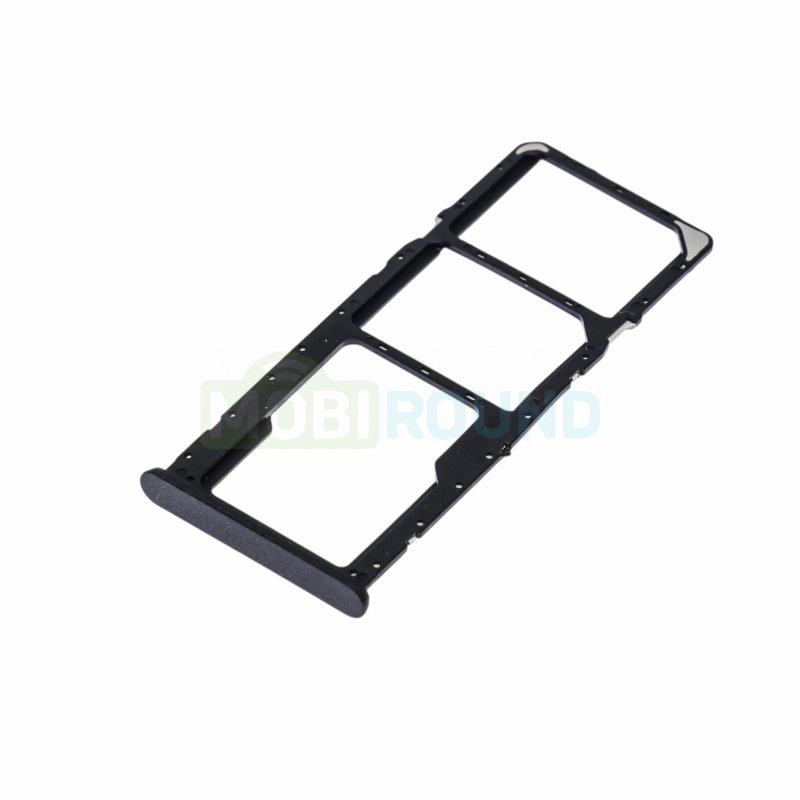 Держатель сим карты (SIM) для Realme C61 4G, черный