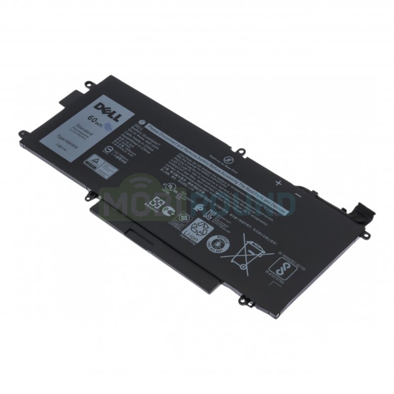 Аккумулятор для ноутбука Dell Latitude 5289 / Latitude E5289 / Latitude 7389 и др. (K5XWW) 7.6 В, 7500 мАч