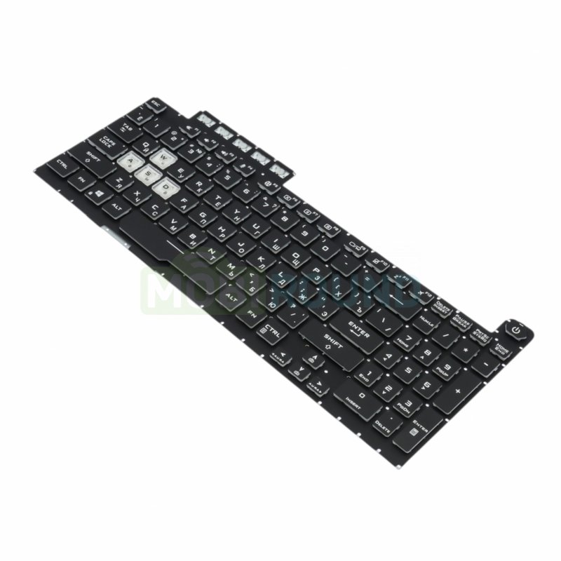 Клавиатура для ноутбука Asus FX506 / FX506U (с подсветкой) черный