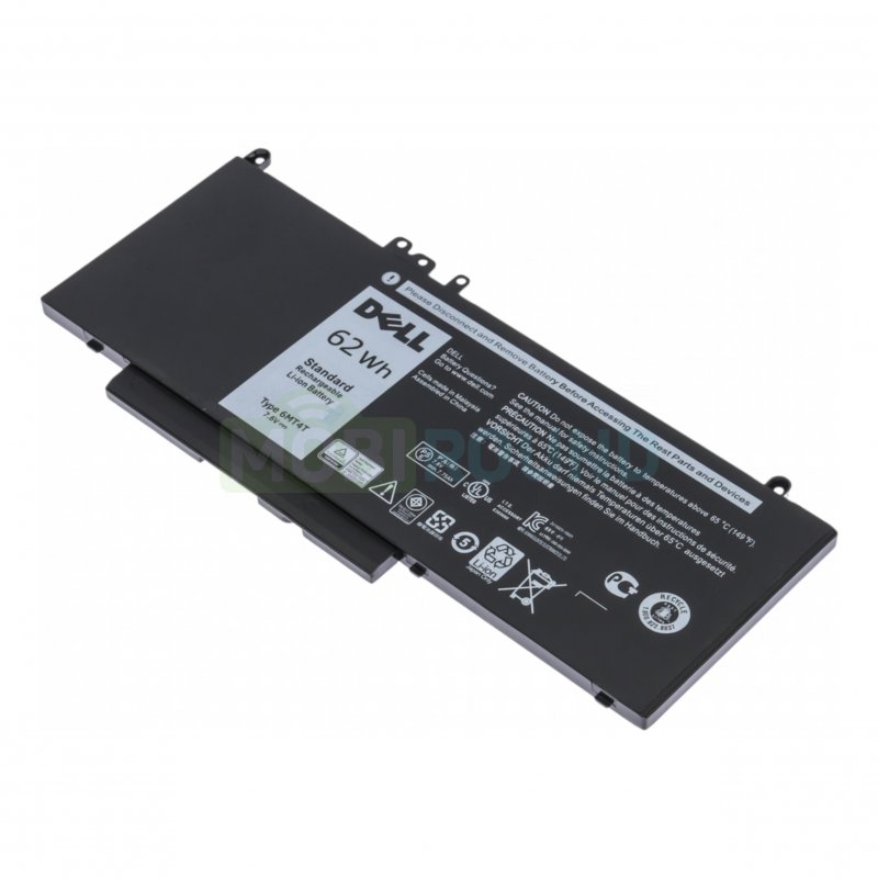 Аккумулятор для ноутбука Dell Latitude E5470 (6MT4T) 7.6 В, 7700 мАч