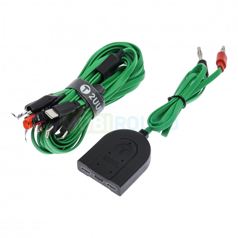 Провода питания 2UUL PW02 для проверки iPhone + Android