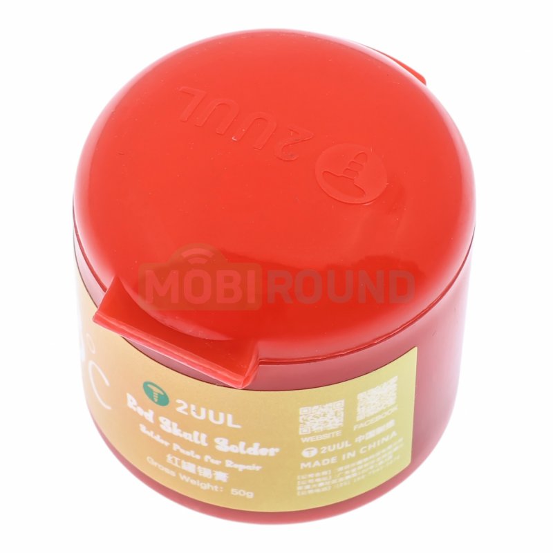 Паяльная паста 2UUL Red Skull RS138, Масса: 50 г