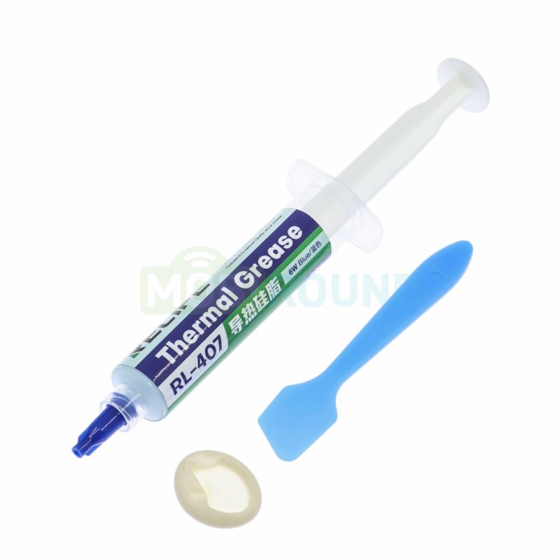 Паста теплопроводная RELIFE RL-407 (20 г) Масса: 20 г, синий