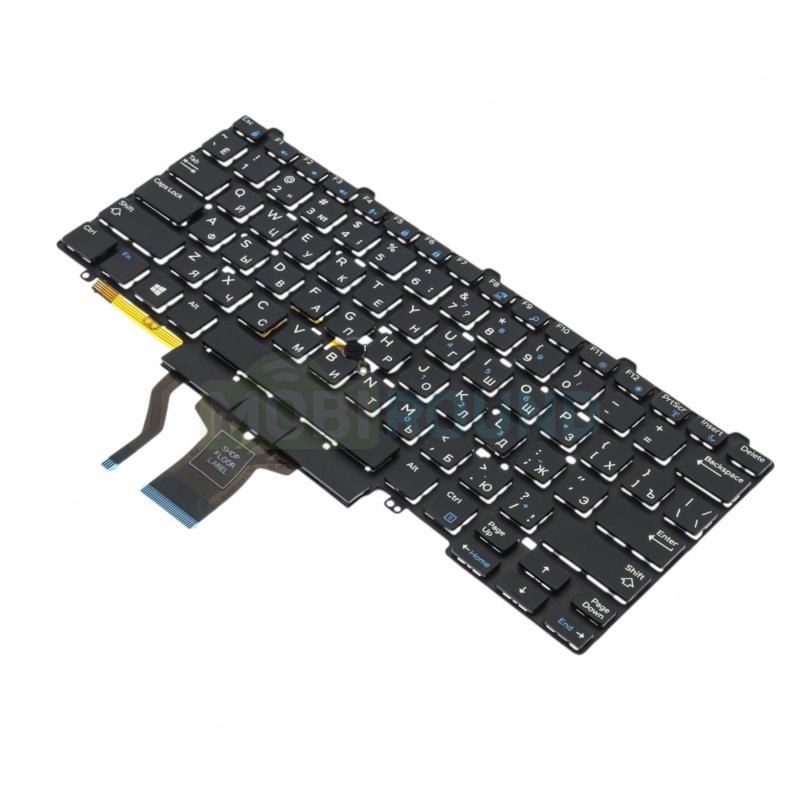 Клавиатура для ноутбука Dell Latitude E5450 / E7450 / E5470 и др., черный