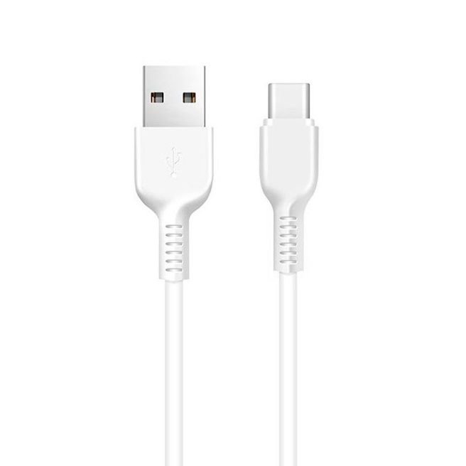 Дата-кабель Hoco X20 USB-Type-C (3 А) 1 м, белый