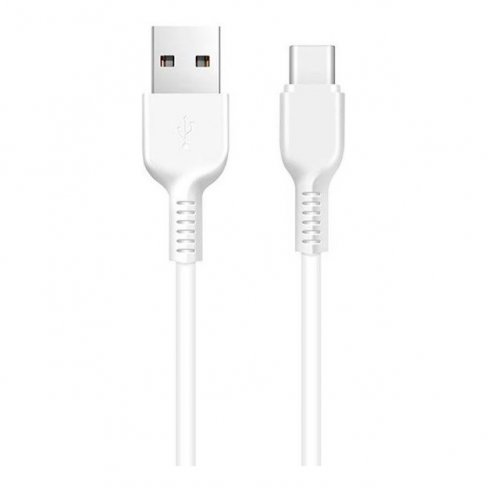 Дата-кабель Hoco X20 USB-Type-C (2.4 А), 3 м (белый)