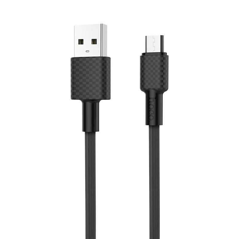 Дата-кабель Hoco X29 USB-MicroUSB, 1 м, черный