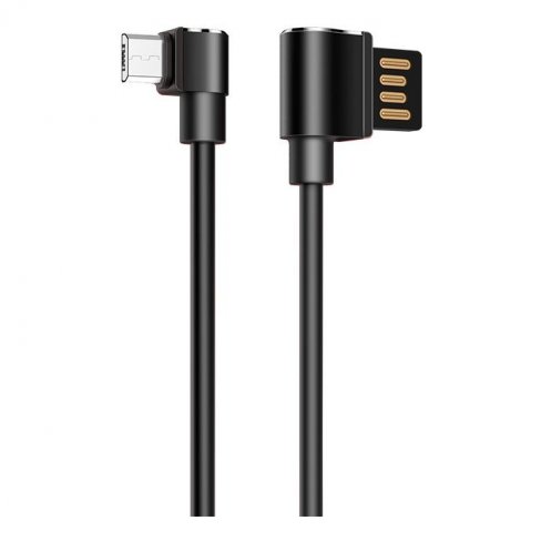 Дата-кабель Hoco U37 Long Roam USB-MicroUSB, 1.2 м (черный)