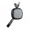 Дата-кабель Hoco U33 Retractable USB-Lightning, 0.9 м